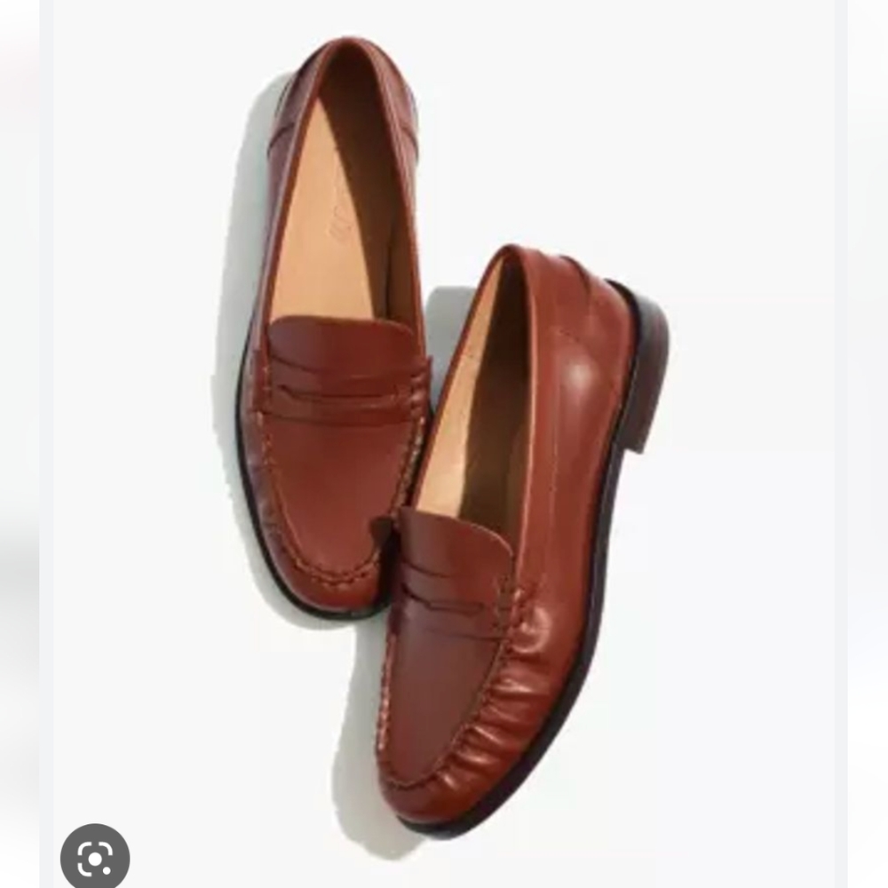 Madewell Nye Penny Loafer | Apple Butter Brown | Size 7